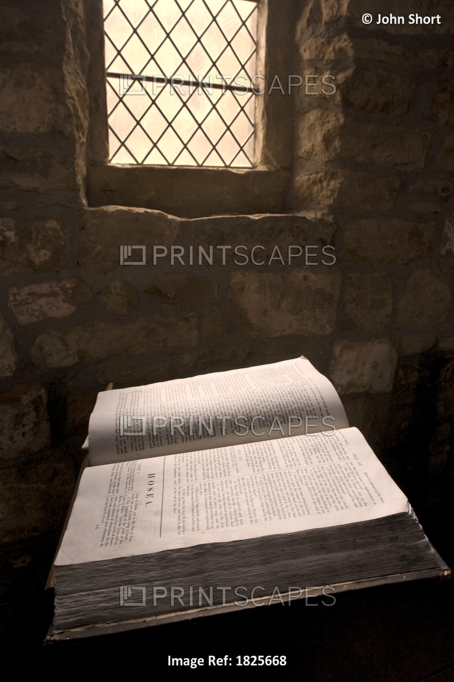 Bible In A Church, Rosedale, North Yorkshire, England