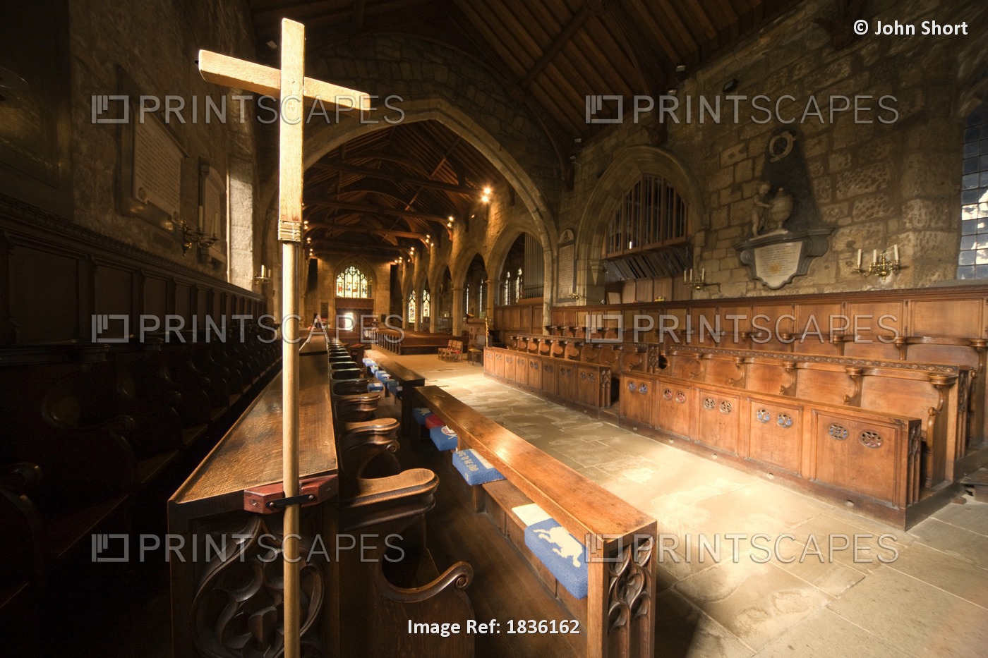 Guisborough, England; Interior Of Chapel