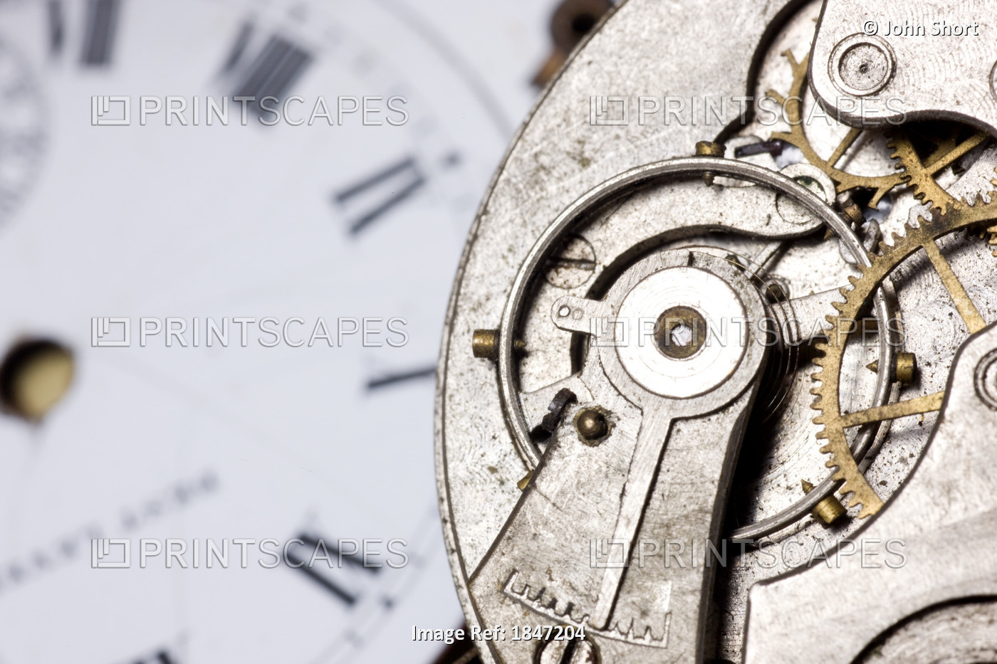 Close-Up Of Timepiece