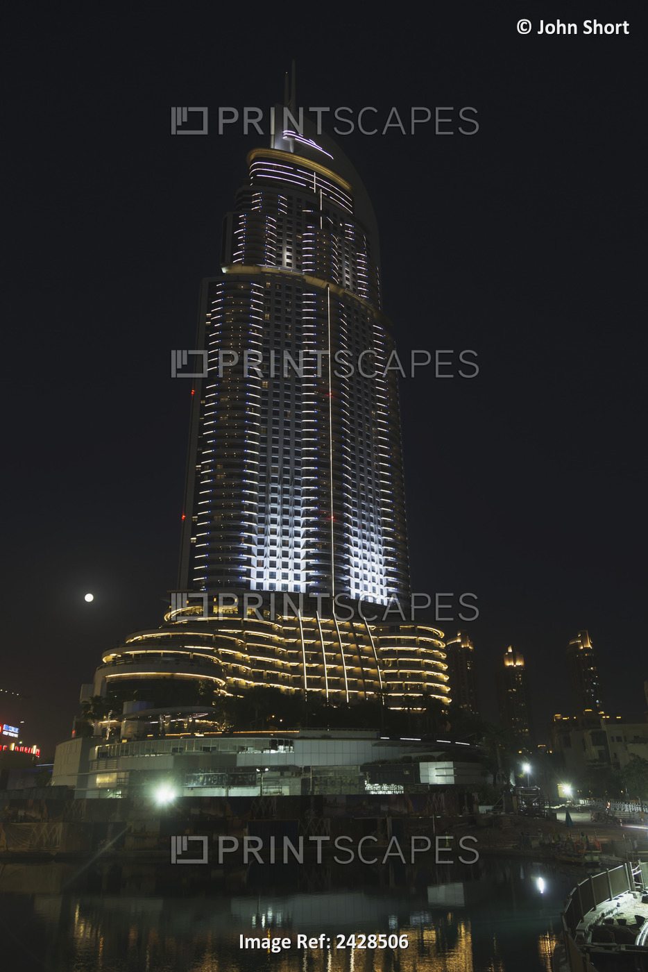 Burj Dubai Lake Hotel; Dubai, United Arab Emirates