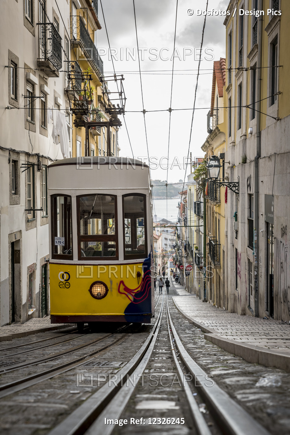 Tram; Lisbon, Portugal